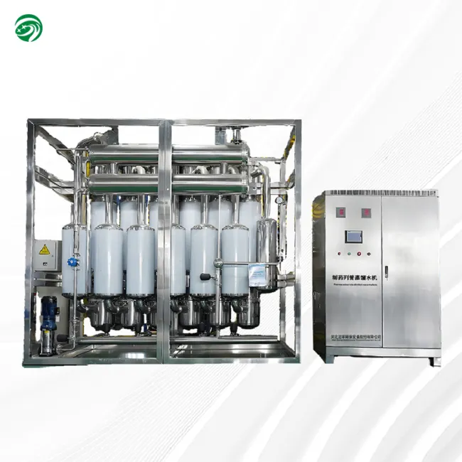 Pharmaceutical Tube-Type Single Tube Sheet Distilled Water Machine (3000L/H)
