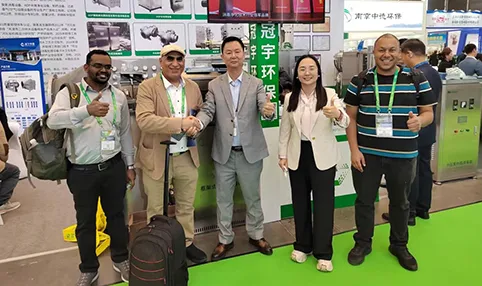 Hebei Guanyu Environmental Protection appeared at the 2025 China Environmental Protection Expo to deepen international environmental protection cooperation