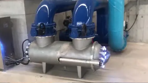 Drinking water UV disinfection system