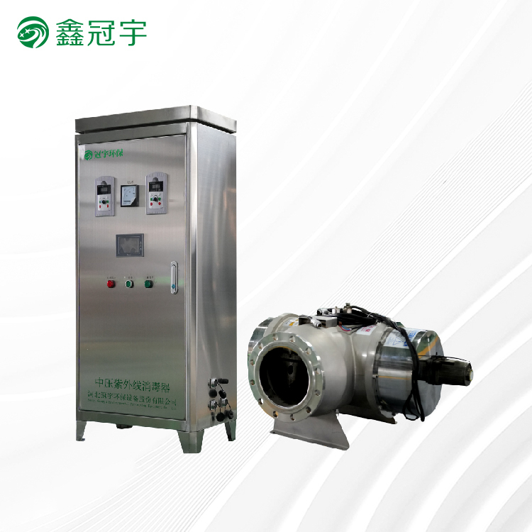 Medium-pressure UV sterilizer for the electronics industry