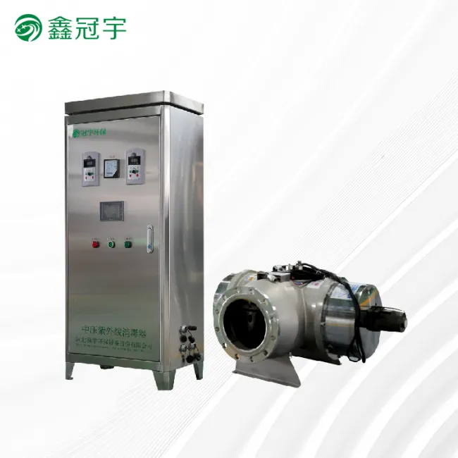 Medium-pressure UV sterilizer for the electronics industry