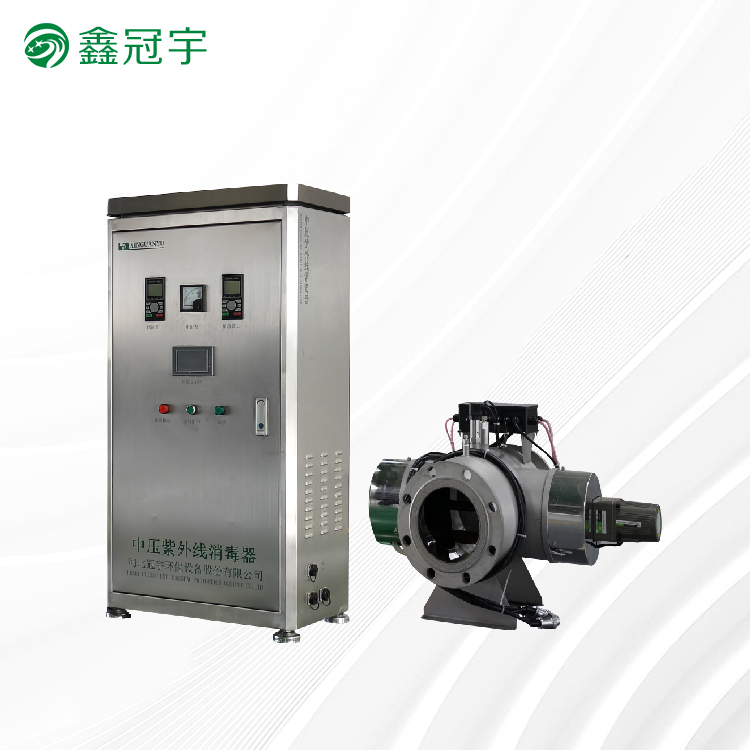 Medium-pressure UV sterilizer for the electronics industry