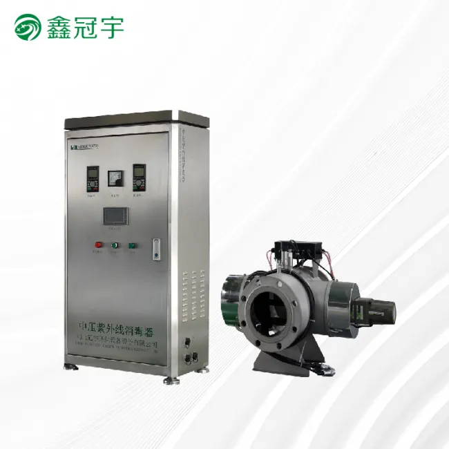 Medium-pressure UV sterilizer for the electronics industry