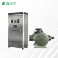 Medium pressure UV sterilizer for fitness pool