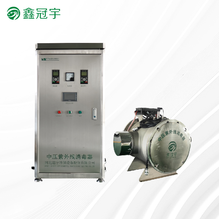 Swimming pool water high pressure UV sterilizer