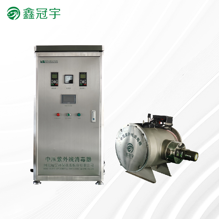 Planting (soilless cultivation) medium-pressure ultraviolet disinfector