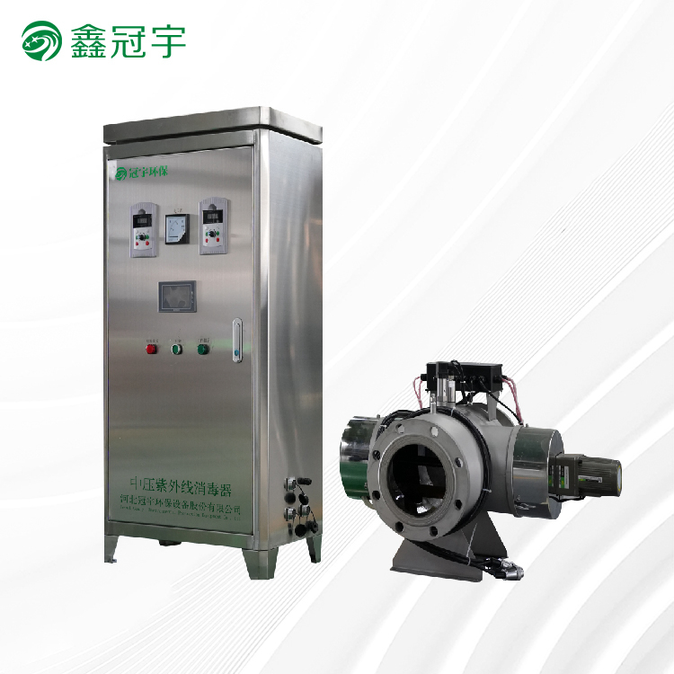 Planting (soilless cultivation) medium-pressure ultraviolet disinfector