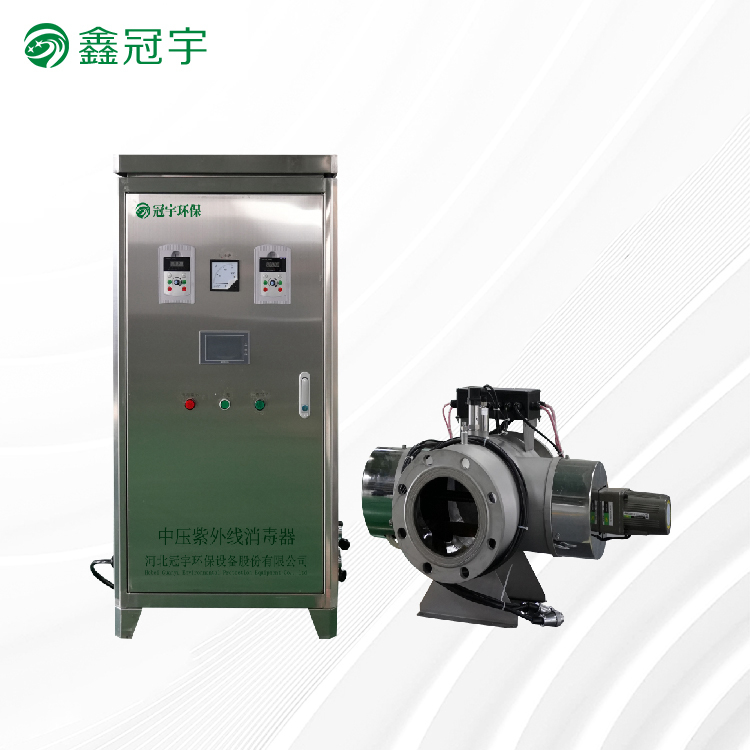 Planting (soilless cultivation) medium-pressure ultraviolet disinfector