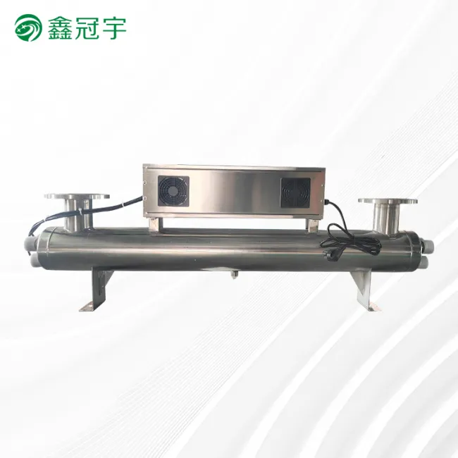 Small flow type UV sterilizer