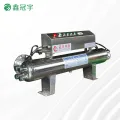 Medium flow type UV sterilizer