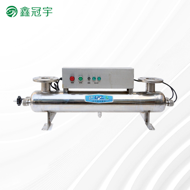 Small flow type UV sterilizer