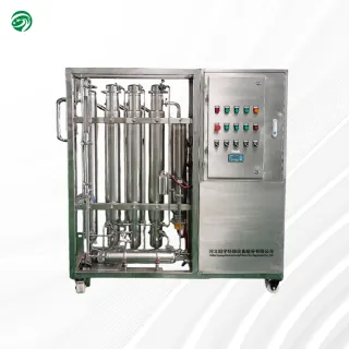 Laboratory multi-effect distilled water apparatus