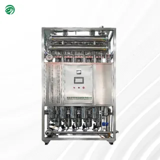 200L/H tubular distilled water equipment for pharmaceutical applications