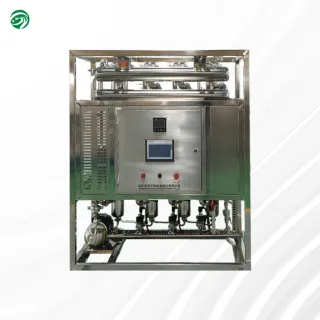 100L/H-capacity pharmaceutical tubular distilled water unit