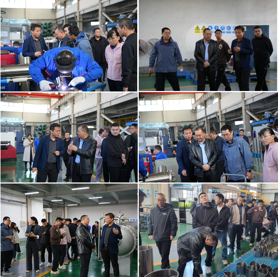 Hebei Guanyu Environmental Protection Equipment Co., Ltd. successfully received the Xinjiang Production and Construction Corps Second Division Tiemenguan City Ecological Environment Protection Special Training Class Delegation